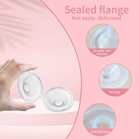 Momlacto TSRETE/Momcozy S12/S10/S9 Wearable Breast Pump Milk Collector Cup,Compatible with Breast Pump,Include Duckbill