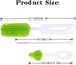 3 PCS Baby Bottle Cleaning Brush Durable Silicone Bottle Brush Silicone Bottles Cleaner Bottle Accessories-Bottle, Nipple and Straw Brushes for Washing Baby Bottles,Vase, and Glassware by YTRUOYI