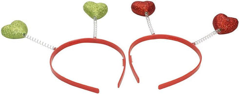 Funny Party Hats Head Boppers - 12 Piece Assorted Design Party Accessories, Blue Gold