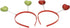 Funny Party Hats Head Boppers - 12 Piece Assorted Design Party Accessories, Blue Gold
