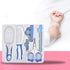 BOGEEL 6 Set (0-3 Pcs Baby Hair Daily Care Newborn Kids Grooming Brush and Manicure Daily Care Years+),Plastic