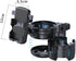 HoneTeek 3-in-1 360 Stroller Cup Phone Holder, Multifunctional Stroller Cup Holder Attachment with Adjustable Phone