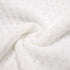 Baby Blanket Knit Soft Swaddle Receiving Blankets for Newborn Nursery, 30 x 40 Inch, White for Infant Crib Stroller