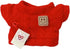 niannyyhouse 10cm Plush Doll Clothes, Cartoon Pattern Knit Sweater Accessories (Red)