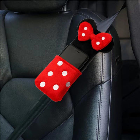 CHYDST Seat Belt Cover Pad for Kids, Cute Seatbelt Covers, Cute Cartoon Car Seat Belt Cover Pads, Car Seat Shoulder