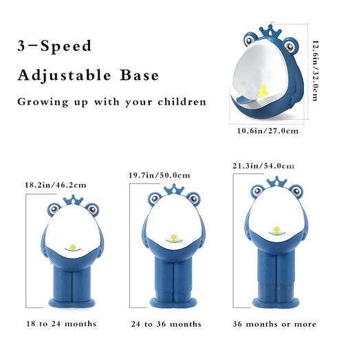 Xeehwb Frog Pee Training,Potty Training Urinal Children's Urinal Kids Toilet Child Standing Urinal Wall-Mounted Toilet