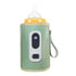 Portable USB Baby Bottle Warmer, Heating,Temperature, LCD Screen, for Travel, Plane, Car