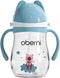 Oberni Leakproof Sippy Cups, Double Sealing No Spill Water Bottle with Weighted
