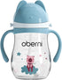 Oberni Leakproof Sippy Cups, Double Sealing No Spill Water Bottle with Weighted