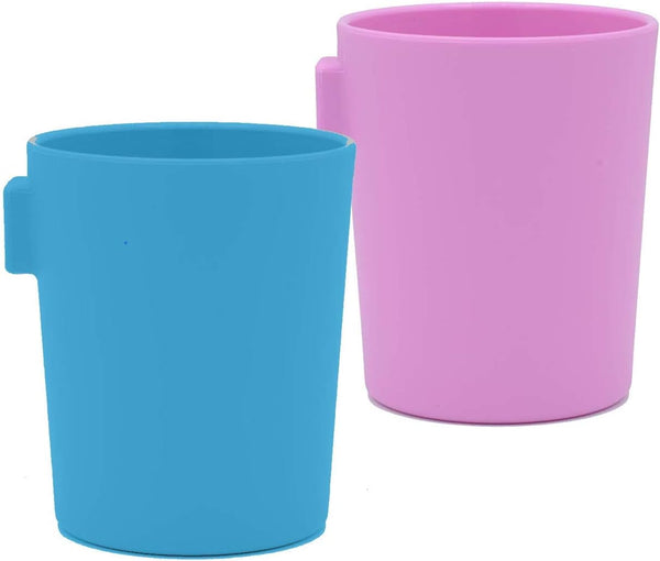 EZCUP Magnetic Fridge Cups for Kids, USA Made Open Top Toddler Cups, Safe & Non-Toxic