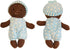 Diversity Buddies Plush Dolls - Multicultural Baby Dolls for Kids, Set of 5 Different Races Dolls, Daycare Toys