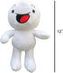 3PC Cartoon Stuffed Plush Pillow, 12" Stuffed Animal Toy for Fans, Suitable for Children, Girls, Boys