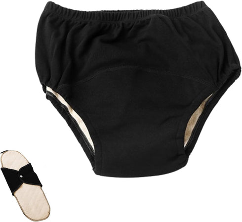MKKBOB Panties for Incontinence Diapers for Women Heavy Absorbency,Cotton Comfort Care Incontinence Panties