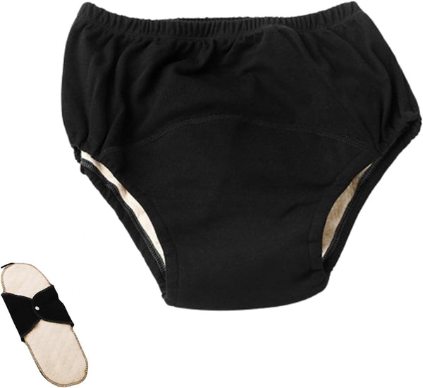 MKKBOB Panties for Incontinence Diapers for Women Heavy Absorbency,Cotton Comfort Care Incontinence Panties