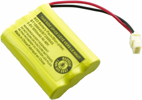 900mAh Rechargeable Battery Replacement for VTech Video Baby Monitor Models BT207695, VM312, VM3251, VM3252
