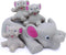 Yomwet Bath Toys for Toddlers Infants 6 Months+, Floating Bathtub Elephant Toys Squeak