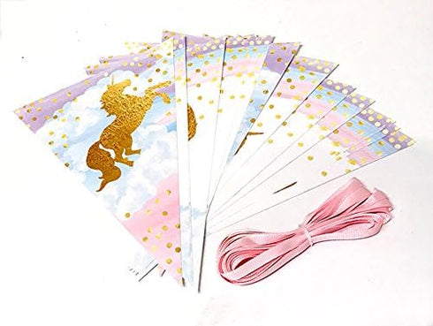 Magical Unicorn Rainbow Happy Birthday Banner, Pennant