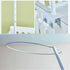 Vilemoon Set Crib Canopy Holder Mosquito Net Stand Holder Metal Adjustable Clip-On Stand Bracket for Rack Mosquito Net