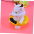 ibasenice Floating Bath Thermometer Cartoon Animal Tub for Safe Water Temperature Monitoring and Bathtub Calf Shape Fun