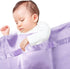 Heavens Cuddles 48"x36" Double Sided Pure Satin Baby Blanket (Lavender)