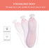 WEIKI Trimmer Newborn Safety Electric Nail Clipper Cutter Baby Nail Manicure Pedicure Clipper Cutter Scissors Pink