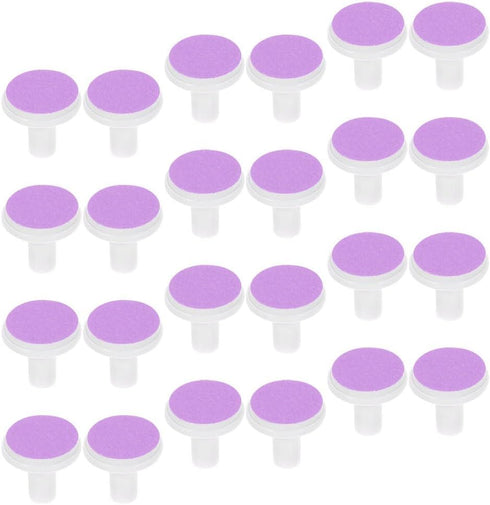 POPETPOP Baby Electric Nail Trimmer Replacement Pads 24 Pcs Sandpaper Grinding Heads