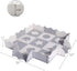 25 9 SUPERJARE Pieces Baby Play Mat, Thick Interlocking Foam Floor Tiles with Patterns, Non Toxic Crawling Mat
