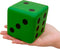 3.1 Inches Foam Dice Toy - A Fun-Filled Kawaii Educational Toy for Kid Board Game and Learning Sessions (Fortunate