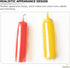 2Pcs STOBOK Fake Mustard and Ketchup Bottle Funny Fake Salad Dressing Bottle Prank Toys Phoney Condiment for Adults