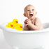 Waterproof No Squeak 20 Pcs 3 Inch Rubber Funny Yellow Ducky Duck Bath Pool Toy for Kid Shower Birthday Party