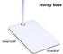 LamYHeng Arm,3Lbs Base,68.9-31" (FSFCH0002) Metal White Floor Stand for Crib Mobile Sturdy Height Adjustable,Nursery
