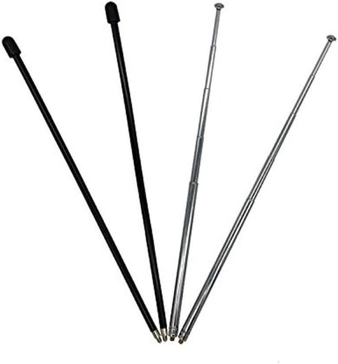 4Pcs Remote Control Metal and Soft Antenna Accessory, Children Ride On Car Replacement Parts
