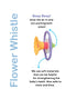 BaBeloved Flower Whistle Baby Teething Toys - Multiple Sensory Montessori Soft Food-Grade Teethers for 0-12 Months
