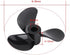 3 4mm RC Boat Propellers, Durable Plastic Blades CW CCW Design, Outboard Propellers, Shaft for RC Hobbyists, Boat