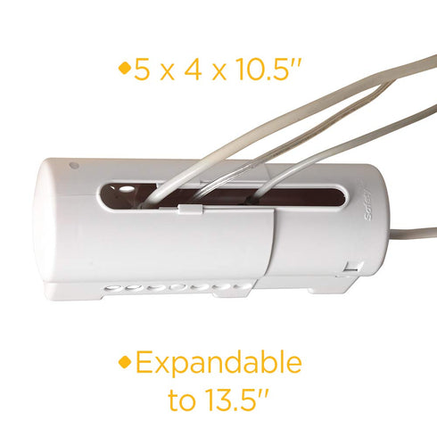 Safety 1st Power Strip Cover, 2 Count, White