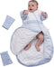 Babyah Kids Wearable Blanket Toddlers Baby Sleeping Bag Sleeves Detachable