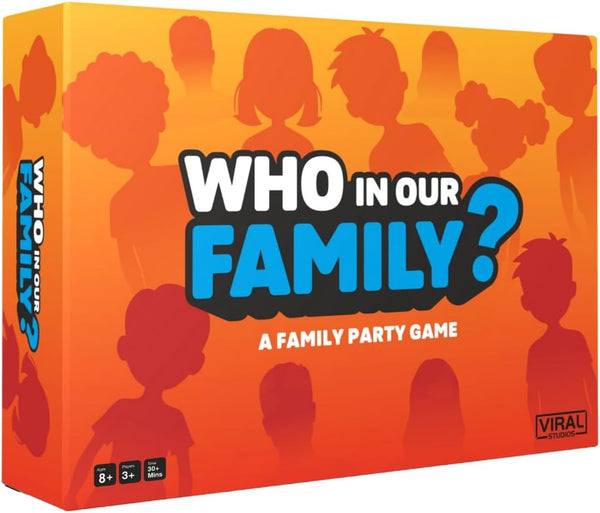 Viral Studios Who in Our Family? Hilarious Family Party Game | Trivia,