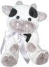 uoozii Warmable Cow Stuffed Animal - 12" Microwavable Unscented Weighted Plush, Coolable & Heatable Gift