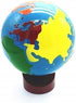 Baby Earth Globe Toys, Montessori Plastic and Wood Material for Early Learning Teaching Aids
