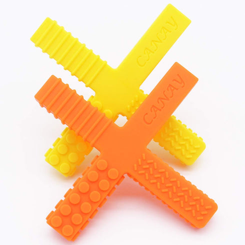 Xtra Tough Sensory Chew Stick Toys for Kids, Boys & Girls – Designed for Autism, Teething, Chewing, ADHD, SPD, Oral Motor Needs- for Moderate & Aggressive Chewers (2 Pack)