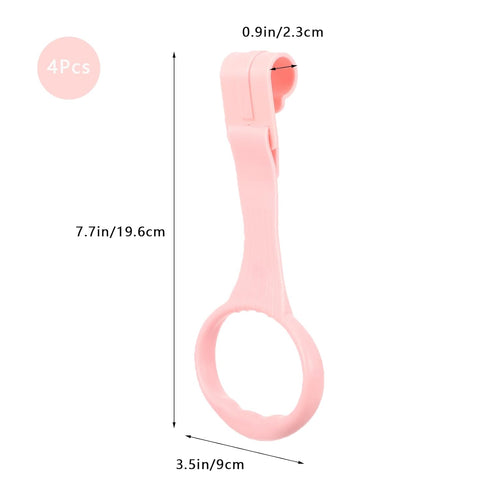 4Pcs Baby Playpen Pull up Rings, Pull up Rings for Play Pen, Playpen Accessories for Help Stand Up Walking Training