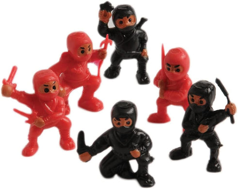 12 U.S. Toy Lot of Assorted Ninja Action Figure Toys