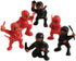 12 U.S. Toy Lot of Assorted Ninja Action Figure Toys