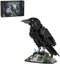 Raven Bird Mini Building Blocks and Construction Toy, Collectible Animal -Themed Model