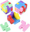 Puzzle Cube Eraser, School Supplies, Party Favor Pack of 12 for Kids