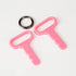 LUAATT Cozy Coupe,2 Pack Replacement Key for Little Tikes Toy Truck Car Personalized Key,Gift Key to Kids(Pink)