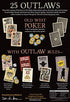 Buffalo Games - 25 Outlaws | Modern Twist on Classic Poker | Texas Hold 'Em | Great for Adult Game Night
