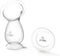 Zomee Manual Breast Pump Silicone Milk Collector Hands-Free Milk Collection Bottle for