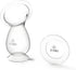 Zomee Manual Breast Pump Silicone Milk Collector Hands-Free Milk Collection Bottle for