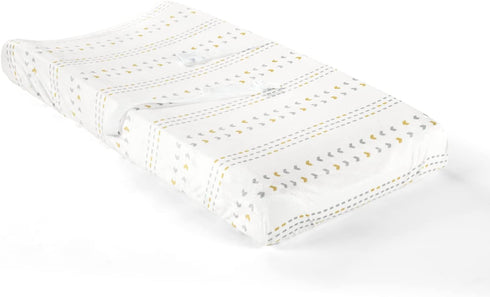 Lush Decor Baby Hygge Geo Modern Soft & Plush Changing Pad Cover, 32" x
